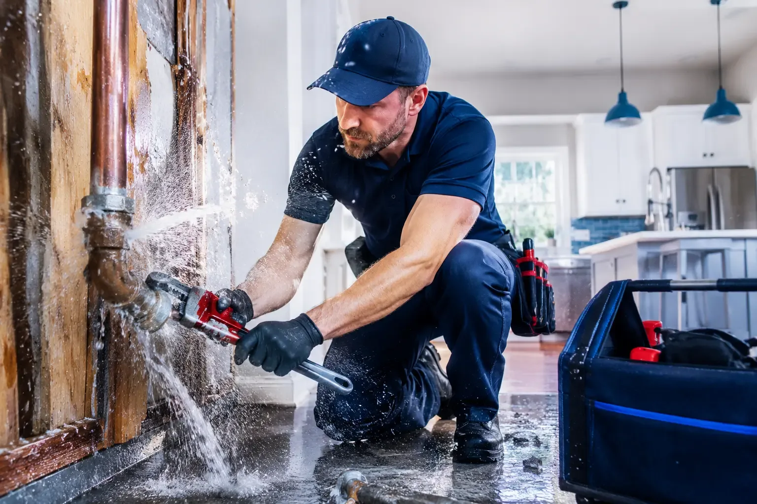 Local emergency pipe repair professionals in New Market, IN